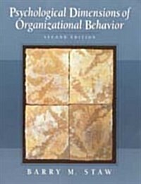[중고] Psychological Dimensions of Organizational Behavior (2nd Edition) (Paperback, 2)