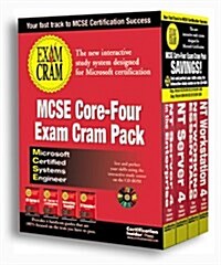 MCSE Core-Four Exam Cram Pack (Paperback, Bk&CD-Rom)