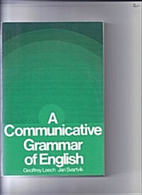 A Communicative Grammar of English (Paperback)