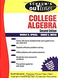 Schaums Outline of College Algebra (Paperback, 2)