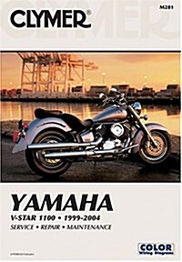 Yamaha V-Star 1100 1999-2004 Service, Repair Maintenance (Clymer Manual) (Paperback)