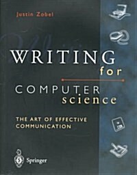 [중고] Writing for Computer Science (Paperback, 1)