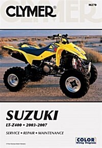 Clymer Suzuki LT-Z400 2003-2007 (Clymer Motorcycle Repair) (Paperback)