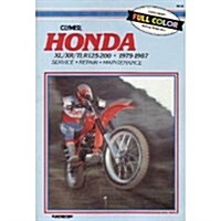 Clymer Honda XL/XR/TLR 125-200, 1979-1987: Service, Repair, Maintenance (Paperback, 3 Sub)