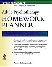 Adult Psychotherapy Homework Planner (PracticePlanners) (Paperback, 1)