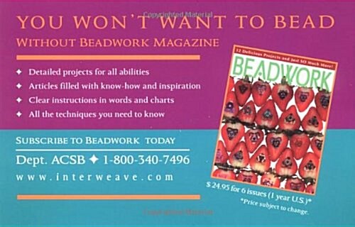 Beadwork Magazine Presents: The Beaders Companion (Spiral-bound, 1st)