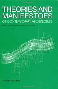 [중고] Theories and Manifestoes of Contemporary Architecture (Paperback, 1)