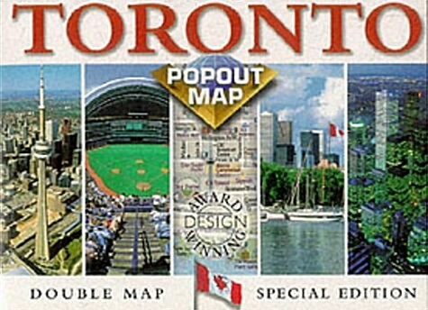 Popout-Popout Toronto (World Popout Maps) (Paperback, Map)