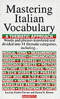 Mastering Italian Vocabulary: A Thematic Approach (Mastering Vocabulary) (Paperback)