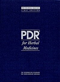 PDR for Herbal Medicines (Physicians Desk Reference for Herbal Medicines) (Hardcover, First Edition)