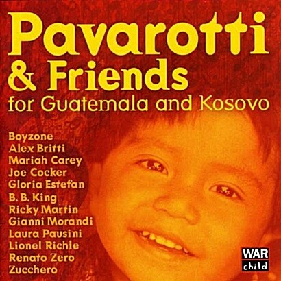 [중고] 파바로티와 친구들 6집 - 콰테말라와 코소보 어린이들을 위한 공연 실황
