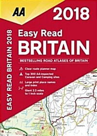 AA Easy Read Atlas Britain (Paperback, 18 Revised edition)