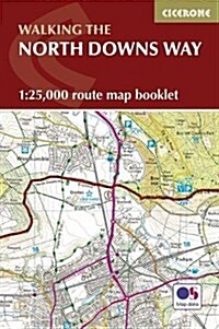 North Downs Way Map Booklet (Paperback)