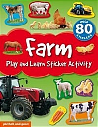 Play and Learn Sticker Activity: Farm (Paperback)