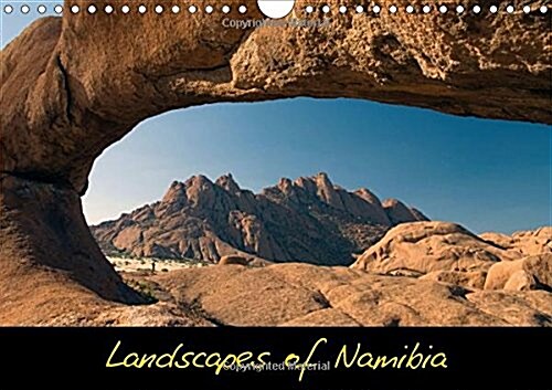 Landscapes of Namibia / UK-Version 2018 : Beautiful Nature Landscape in Bright Colors. (Calendar, 5 ed)