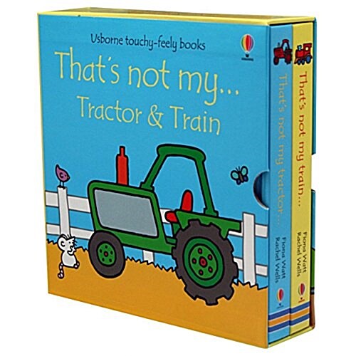 Thats Not My Boxset - Train/Tractor (Board Book)