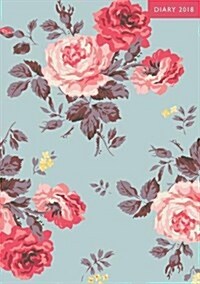 A5 2018 Diary Antique Rose (Hardcover)