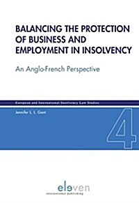 Balancing the Protection of Business and Employment in Insolvency: An Anglo-French Perspective Volume 4 (Hardcover)