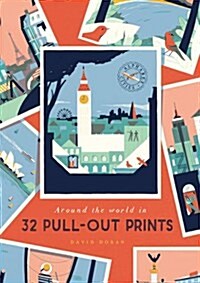 Alphabet Cities : Around the World in 32 Pull-Out Prints (Paperback)