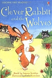[중고] Usborne First Reading 2-08 : Clever Rabbit and the Wolves (Paperback)