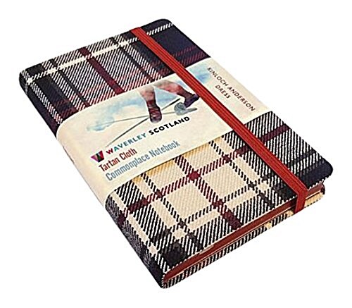 Waverley S.T. (M): Dress Pocket Genuine Tartan Cloth Commonplace Notebook (Hardcover)