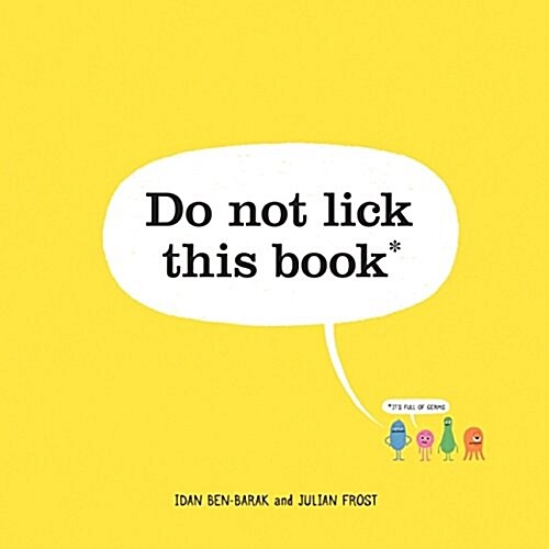 DO NOT LICK THIS BOOK (Hardcover)