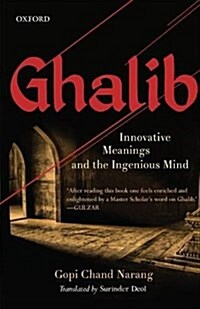 Ghalib: Innovative Meanings and the Ingenious Mind (Hardcover)