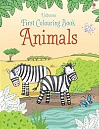 First Colouring Book Animals (Paperback, New ed)