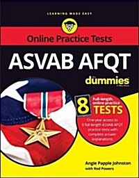ASVAB Afqt for Dummies: Book + 8 Practice Tests Online (Paperback, 3)