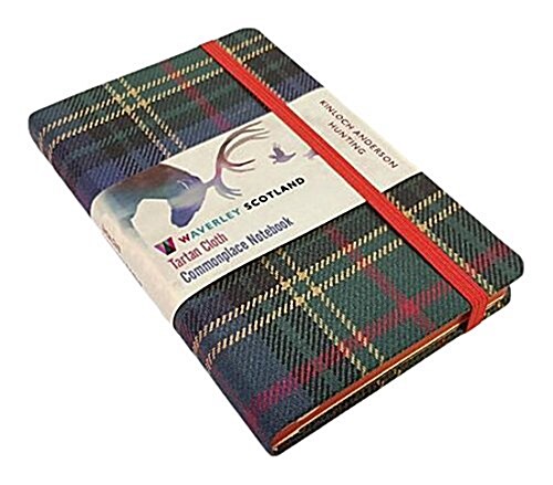 Waverley S.T. (M): Hunting Pocket Genuine Tartan Cloth Commonplace Notebook (Hardcover)