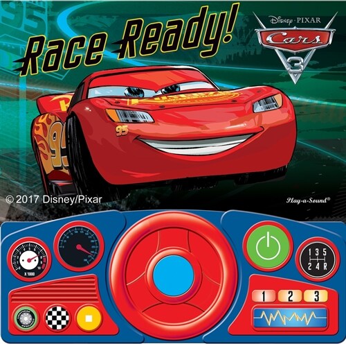 Disney Pixar Cars 3: Race Ready Steering Wheel Sound Book (Hardcover)