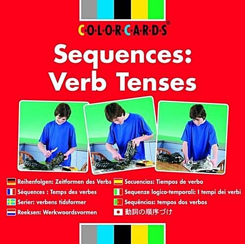 Sequences: Colorcards : Verb Tenses (Cards)