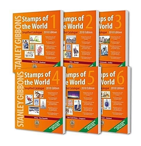 2018 Stamps of the World (6 Volume Set) (Paperback, 99 New edition)