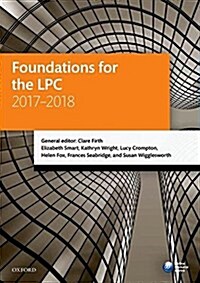 Foundations for the LPC 2017-2018 (Paperback, 21 Revised edition)