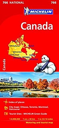 Canada National Map 766 (Sheet Map, folded)