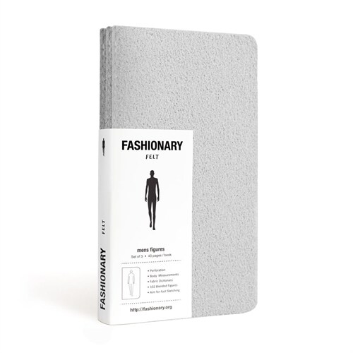 Fashionary Mini Felt Mens (Grey) (Other)