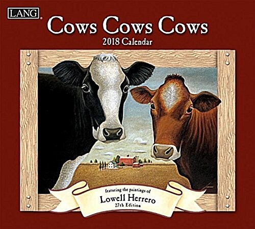 Cows Cows Cows 2018 Wall Calendar (Wall)