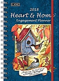 Heart & Home 2018 Engagement Planner - Spiral (Desk)