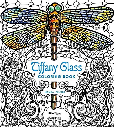 Tiffany Glass Coloring Book (Paperback)