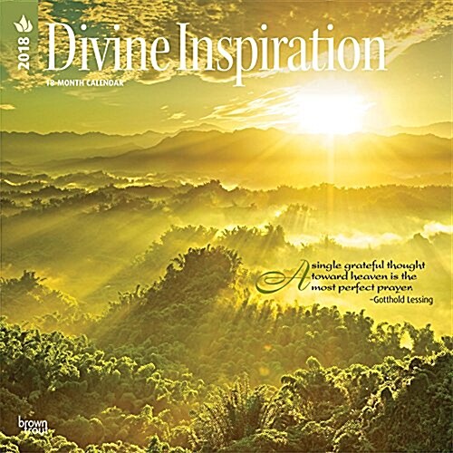 2018 Divine Inspiration Wall Calendar (Wall)