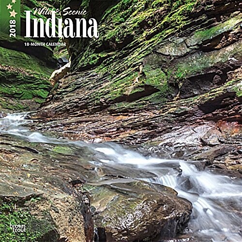 2018 Indiana, Wild & Scenic Wall Calendar (Wall)