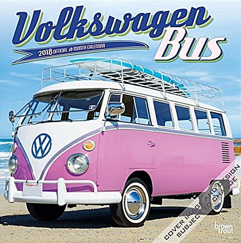 2018 Volkswagen Bus Wall Calendar (Wall)
