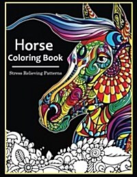Horse Coloring Books for Adults (Paperback)