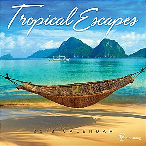 Tropical Escapes 2018 Mini Wall Calendar (Mini)