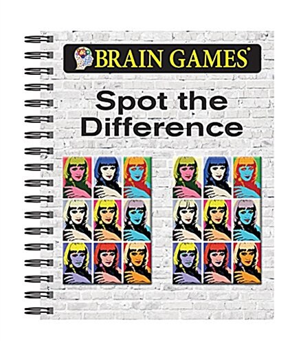 Brain Games - Spot the Difference (Spiral)