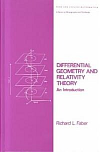 Differential Geometry and Relativity Theory: An Introduction (Hardcover)