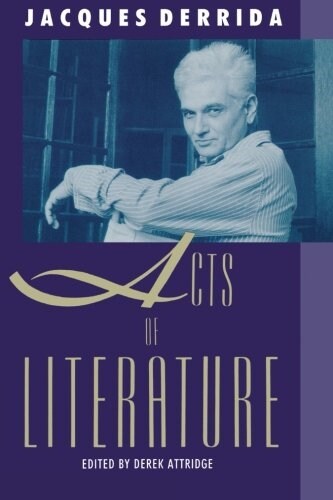 Acts of Literature (Paperback)