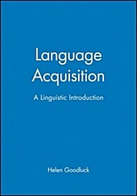Language Acquisition (Paperback)