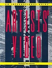 [중고] Artists‘ Video: An International Guide (Hardcover)