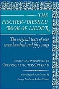 [중고] The Fischer-Dieskau Book of Lieder (Paperback)